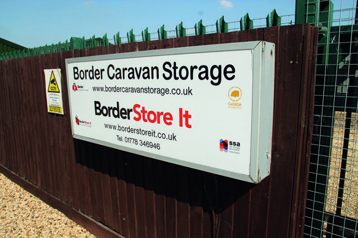 Border Caravan Storage was Britain's first Platinum-rated CaSSOA site