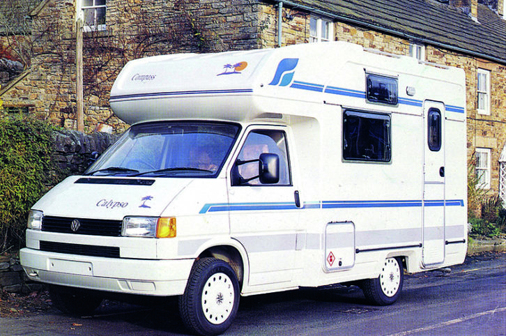 The 1995 Calypso was more design-led, to compete with the Auto-Sleepers Clubman