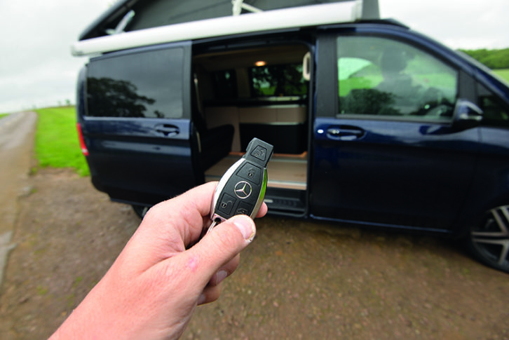 Every time you 'plip' the remote key fob - even if you don't start the engine or enter the vehicle - you'll cause the 'van to get ready to run and switch on its systems, draining the battery