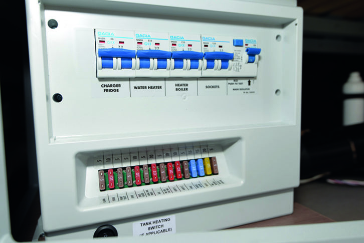 Battery charger circuit is often on the fridge circuit RCD. Switch this off with your battery conditioner in use