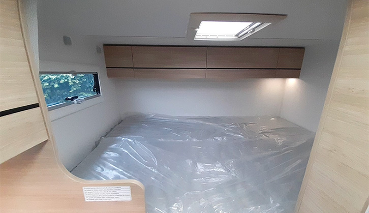 The transverse bed in the Chausson S514