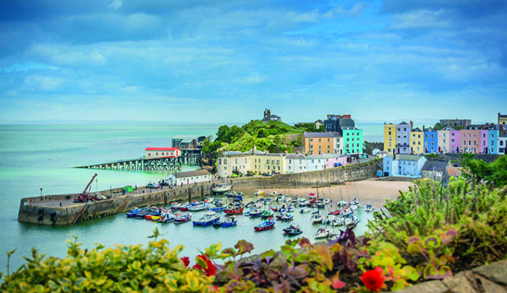 Tenby is a charming seaside resort with three sandy beaches