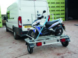 CMF Trailers' scooter rack is one way around tight payloads