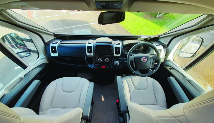 The 4500kg Fiat Ducato chassis means that you'll need the right licence to drive the Kon-Tiki