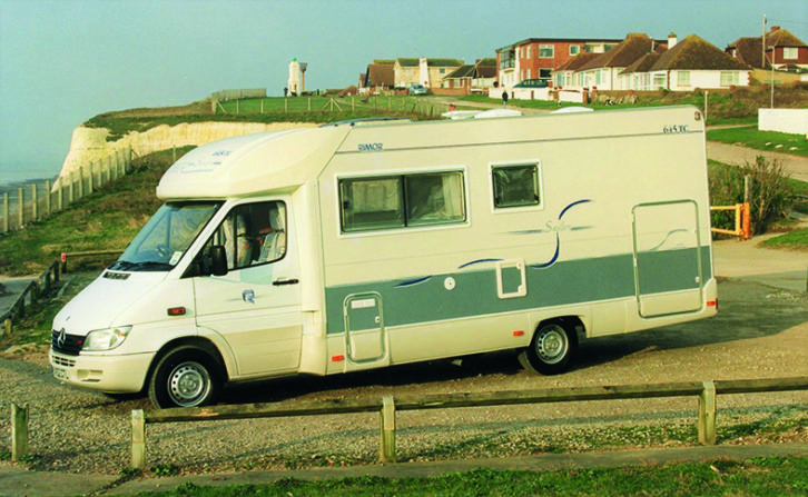 A 2002 Rimor Sailer 645TC, supplied by Southdowns, on extended full live-in test by the author almost 20 years ago