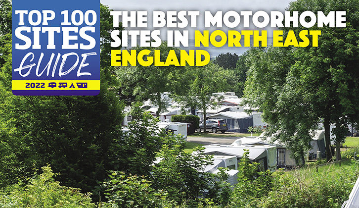 The best motorhome sites in North-East England