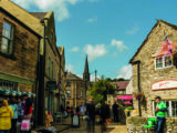 The pretty town of Bakewell is renowned for Bakewell Pudding