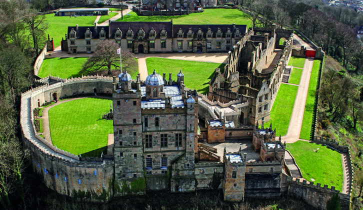Aerial View of Bolsover Castle