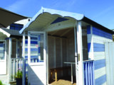 Quirky seating at Anderby Beach Café