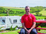 Hywel, who runs South Wales Touring Park with sister Cathrin