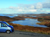 Scenic drive from Drumbeg to Kylesku