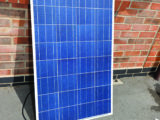 A typical 100W solar panel kit comes supplied with cabling, regulator and an external waterproof gland box