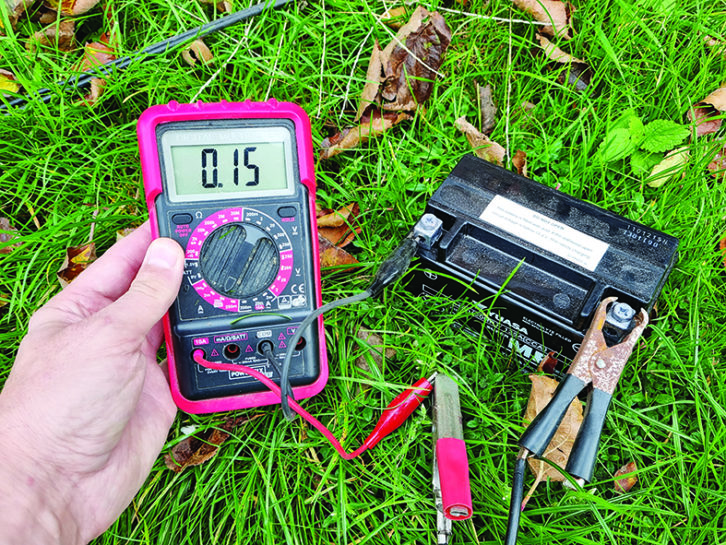 Amperage of 0.17A won't recharge a 'van battery in winter, so plug into the mains to keep your battery topped up. Fine for a small lawnmower battery, though!