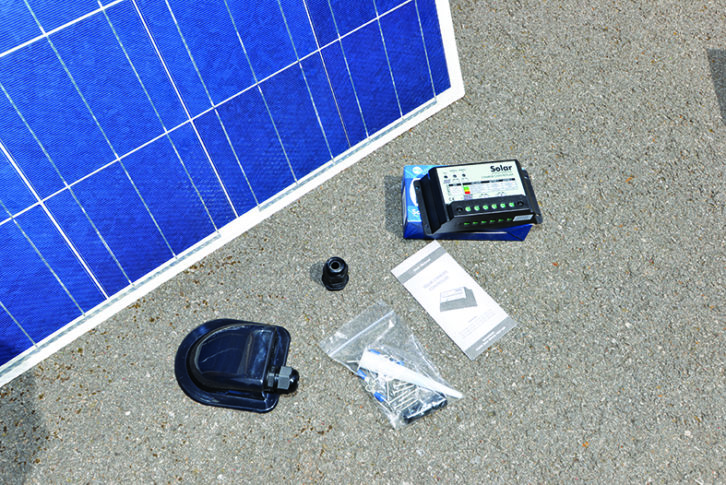 All solar panels of meaningful size must be fitted with a regulator