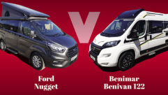 Ford Nugget vs Benimar Benivan 122