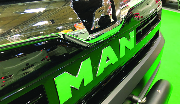 MAN chassis looks rugged and promises great performance