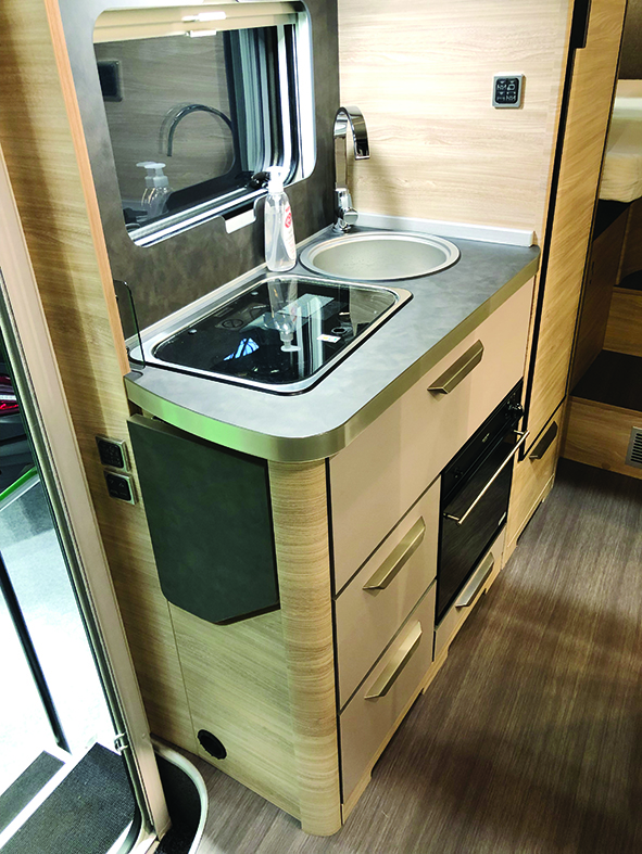 Central kitchen is well equipped for the UK market and has plenty of storage