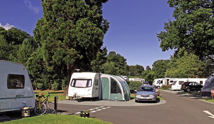 Edinburgh Caravan and Motorhome Club Site