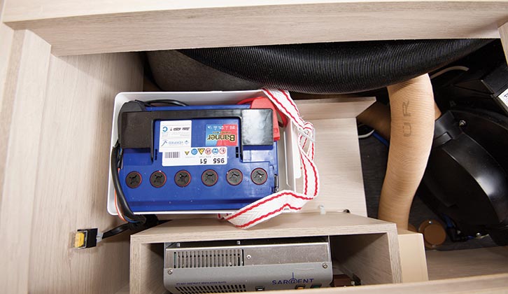 A leisure battery box