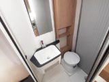 The washroom has a large basin