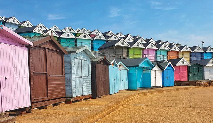 Beach huts at Walton-on-the-Naze