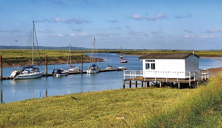 The Essex coastline has a plethora of creeks and rivers