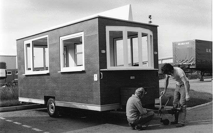 The original founders of Auto-Trail, Bill Boasman and Barry Holmes