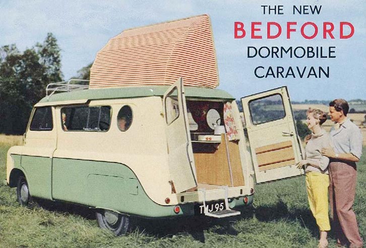 The new Bedford Dormobile Caravan