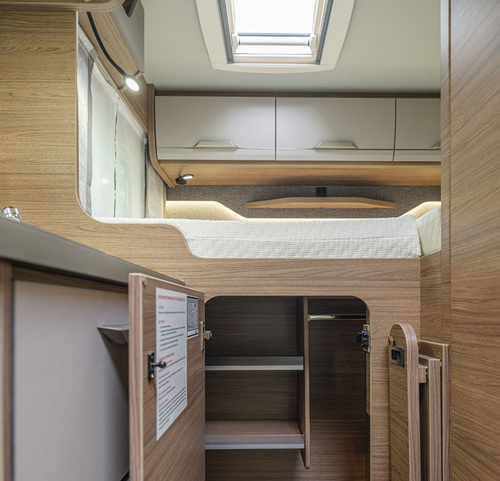 Inside the Knaus Tourer Van 700MQ Vansation