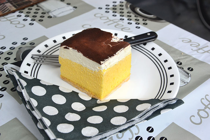 Bled’s famous cream cake