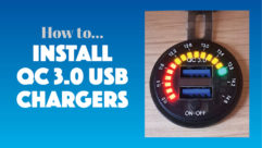 How to install QC 3.0 USB fast chargers