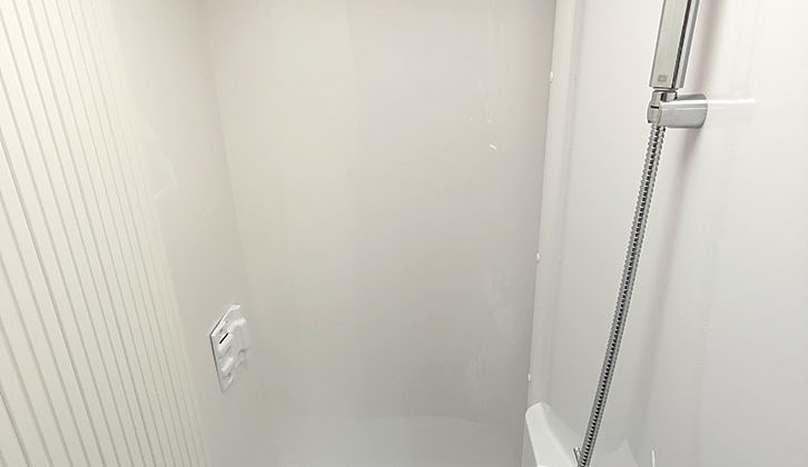 The well lit shower