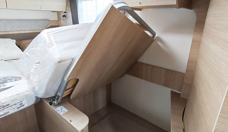 The under-bed storage