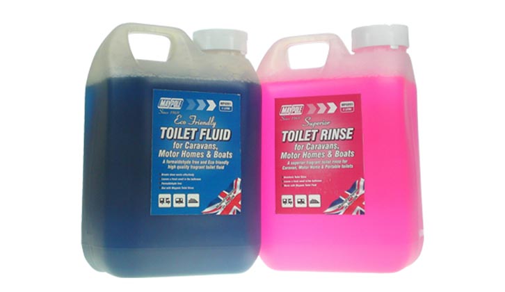 Maypole twin pack of Superior Toilet Rinse & Fluid
