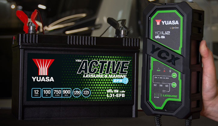 A Yuasa battery