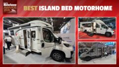 The best motorhome with an island bed