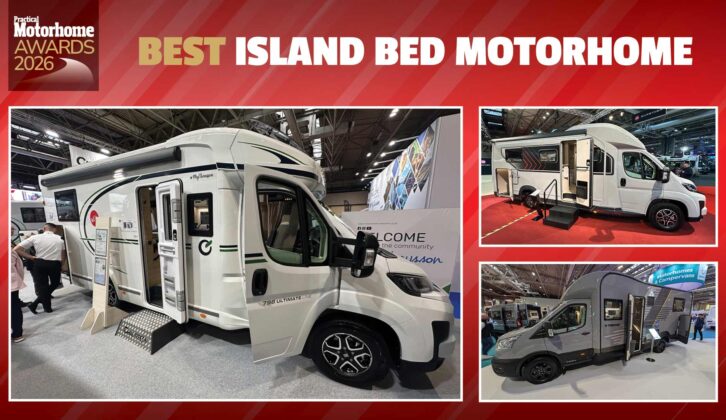 The best motorhome with an island bed