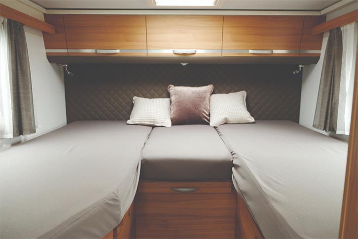 Rv with twin clearance beds for sale