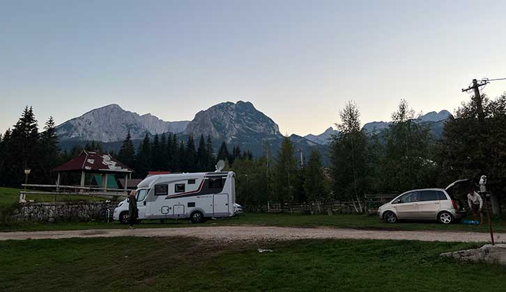 Motorhome at Camp Ivan Do