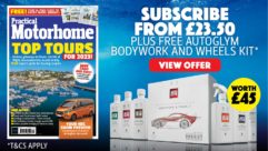 Subscribe from £23.50 and get a free Autoglym kit