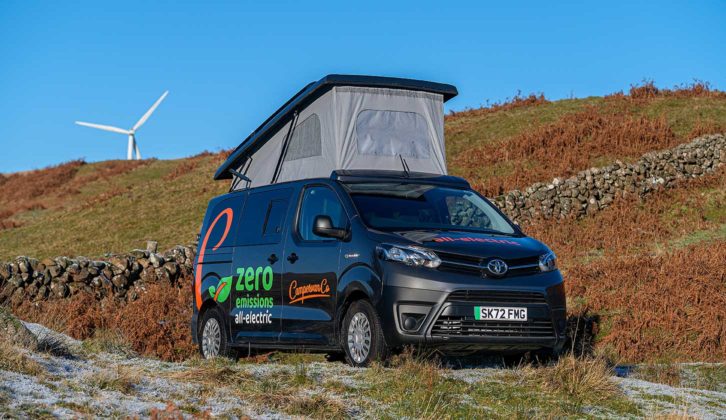 Proace Eco Revolution with roof raised