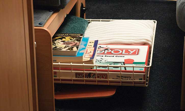Drawer containing Monopoly