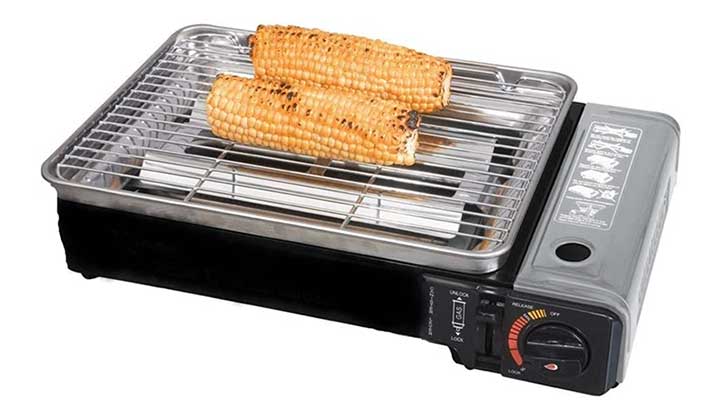 Sizzle Table-Top Camping Barbecue BBQ Grill