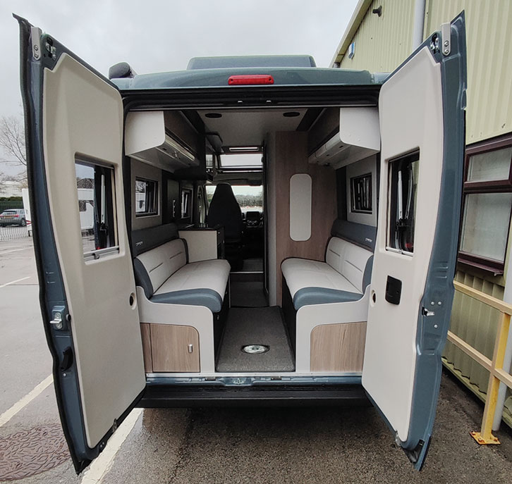 Rear lounge