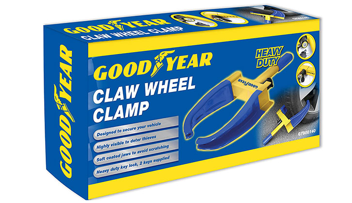 Goodyear Heavy Duty Car Wheel Clamp