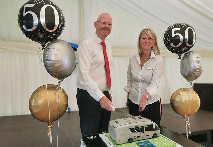 Chelston Motorhomes celebrates 50th anniversary