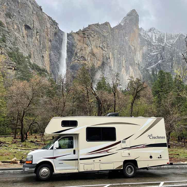 Coachman RV parked