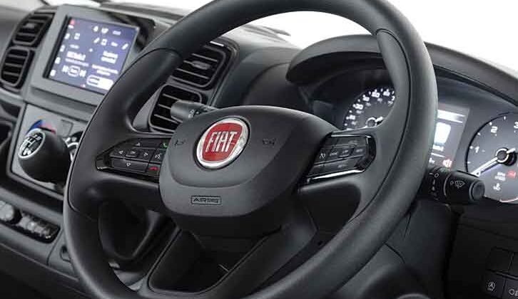 Fiat steering wheel