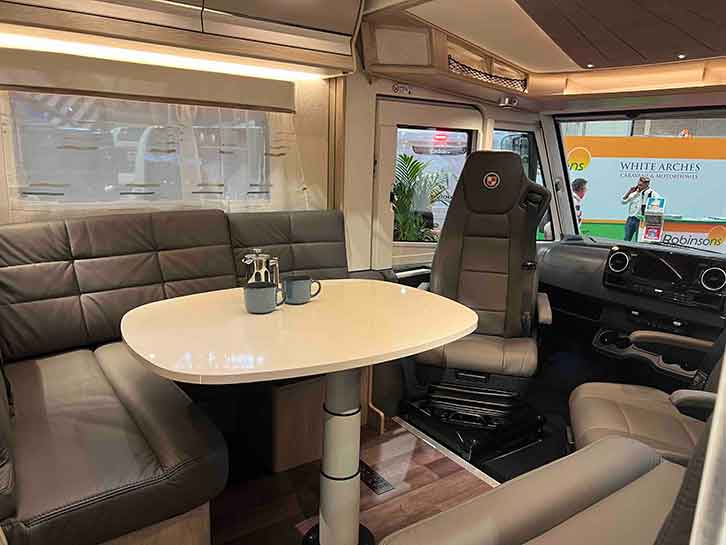 Coachman launches new A-class Travel Master at NEC Show