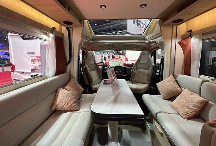 Rapido reveals its luxurious new 606F in the UK at October NEC Show